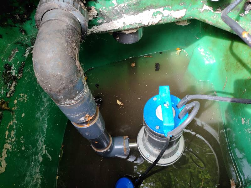 remplacement de pompage d'eaux usée à auterive